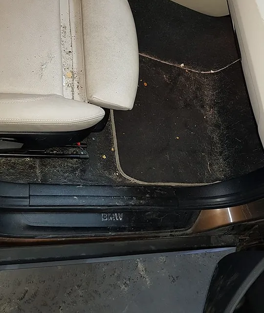 Autokosmetik Studio Schaan Innenaufbereitung - vorher